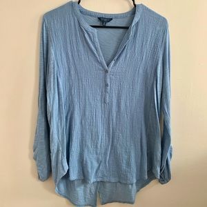 Lucky Brand breezy buttoned tunic